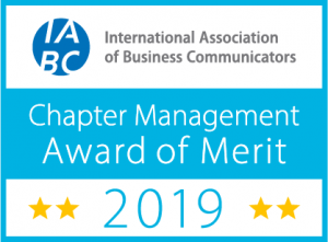 2019 IABC Awards of Merit Chapter Events, Financial Management, and Professional Development