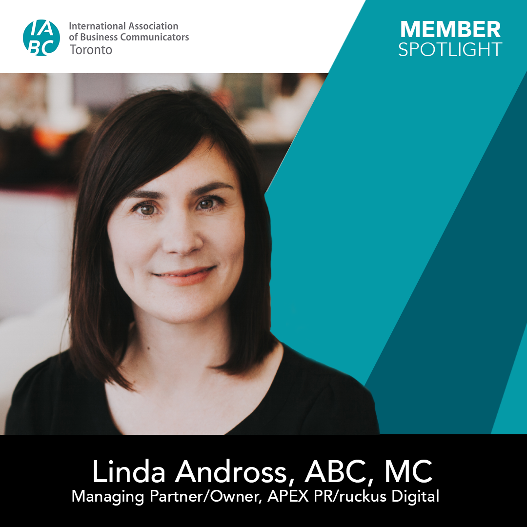 Iabc Member Spotlight Linda Iabctoronto